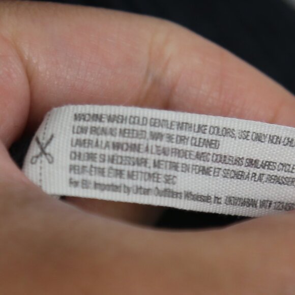 Free People Beach Blue Blossom Henley Button down Ribbed FP Dress Size Medium - Picture 5 of 7